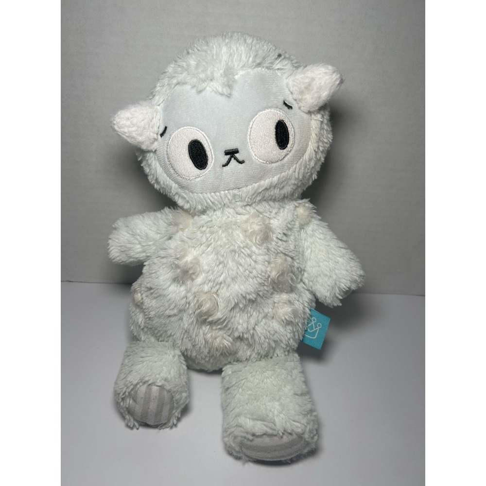 Manhattan Toy Plush Pals Tufty Friendly Monster Stuffed Animal Yeti Blue - Picture 2 of 9